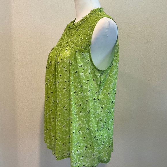 RACHEL  ZOE Sleeveless Top Green Size Large - Picture 4 of 10